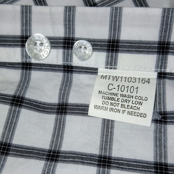 Cinch Size M Western Button Down Shirt W/One Front Pocket and Extra Buttons EUC - Picture 4 of 6